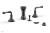 Phylrich 3RING Four Hole Bidet Set D4205
