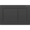 Geberit Alpha01 actuator plate, square, dual flush