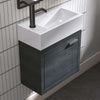 Contac Denison – DERGV1922 – 19″ Wall-Hung Vanity with Top in Rustic Grey