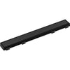 24" Linear Shower Drain - Matte Black