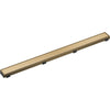 36" Linear Shower Drain - Champagne Bronze