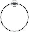 Duravit Starck T Towel ring