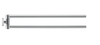 Duravit Karree Towel rail