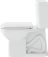 Duravit D-Code Two-piece toilet