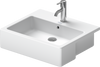 Duravit Vero Semi-recessed washbasin