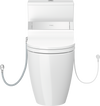 Duravit ME by Starck One-piece toilet without seat #217301