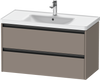 Duravit Ketho.2 Vanity unit wall-mounted