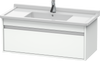 Duravit Ketho Vanity unit wall-mounted