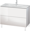 Duravit L-Cube Vanity unit floorstanding