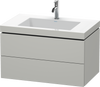 Duravit L-Cube c-bonded set wall-mounted