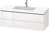 Duravit L-Cube c-bonded set wall-mounted