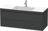 Duravit L-Cube c-bonded set wall-mounted
