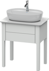 Duravit Luv Console vanity unit floorstanding