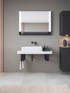 Duravit Qatego Washbowl with console and console support