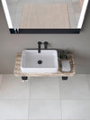 Duravit Qatego Washbowl with console and console support