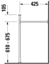 Duravit Vero Metal console
