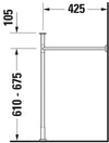 Duravit Vero Metal console
