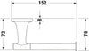 Duravit Starck T Toilet paper holder
