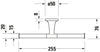 Duravit Starck T Toilet paper holder