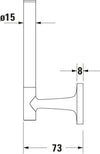 Duravit Starck T Spare roll holder