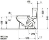 Duravit D-Code Toilet seat 006209