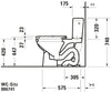 Duravit D-Code Toilet seat