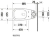 Duravit D-Code Two-piece toilet