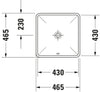 Duravit Starck 3 Built-in basin