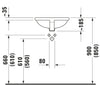 Duravit Starck 3 Built-in basin