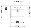 Duravit Vero Built-in basin