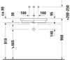 Duravit Duravit Design Classics Built-in basin