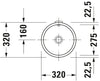 Duravit Architec Built-in basin