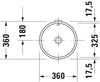 Duravit Architec Built-in basin