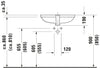 Duravit D-Code Built-in basin