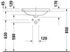 Duravit DuraStyle Built-in basin