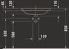 Duravit DuraStyle Built-in basin