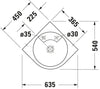 Duravit Architec Corner Basin
