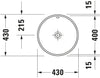 Duravit Architec Built-in basin