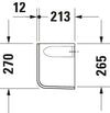 Duravit D-Code Siphon cover
