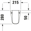 Duravit D-Code Siphon cover