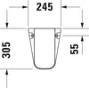 Duravit D-Code Siphon cover