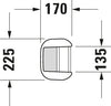 Duravit Happy D.2 Pedestal
