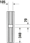Duravit DuraStyle Pedestal