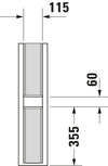 Duravit ME by Starck Pedestal