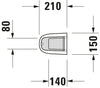 Duravit Starck 3 Pedestal
