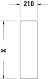 Duravit Starck 3 Pedestal