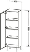 Duravit L-Cube Semi-tall cabinet