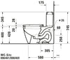 Duravit Happy D.2 Toilet seat