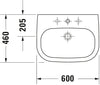 Duravit D-Code Washbasin