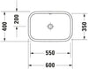 Duravit Happy D.2 Washbowl